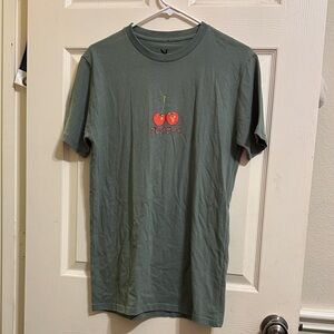 PLAYBOY Olive Cherry Graphic Tee